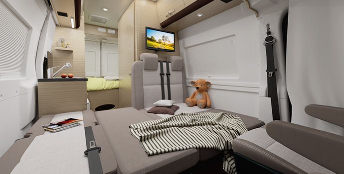 B型房车RV805座4卧舒适型