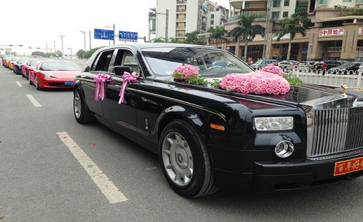 广州婚庆高档车租车